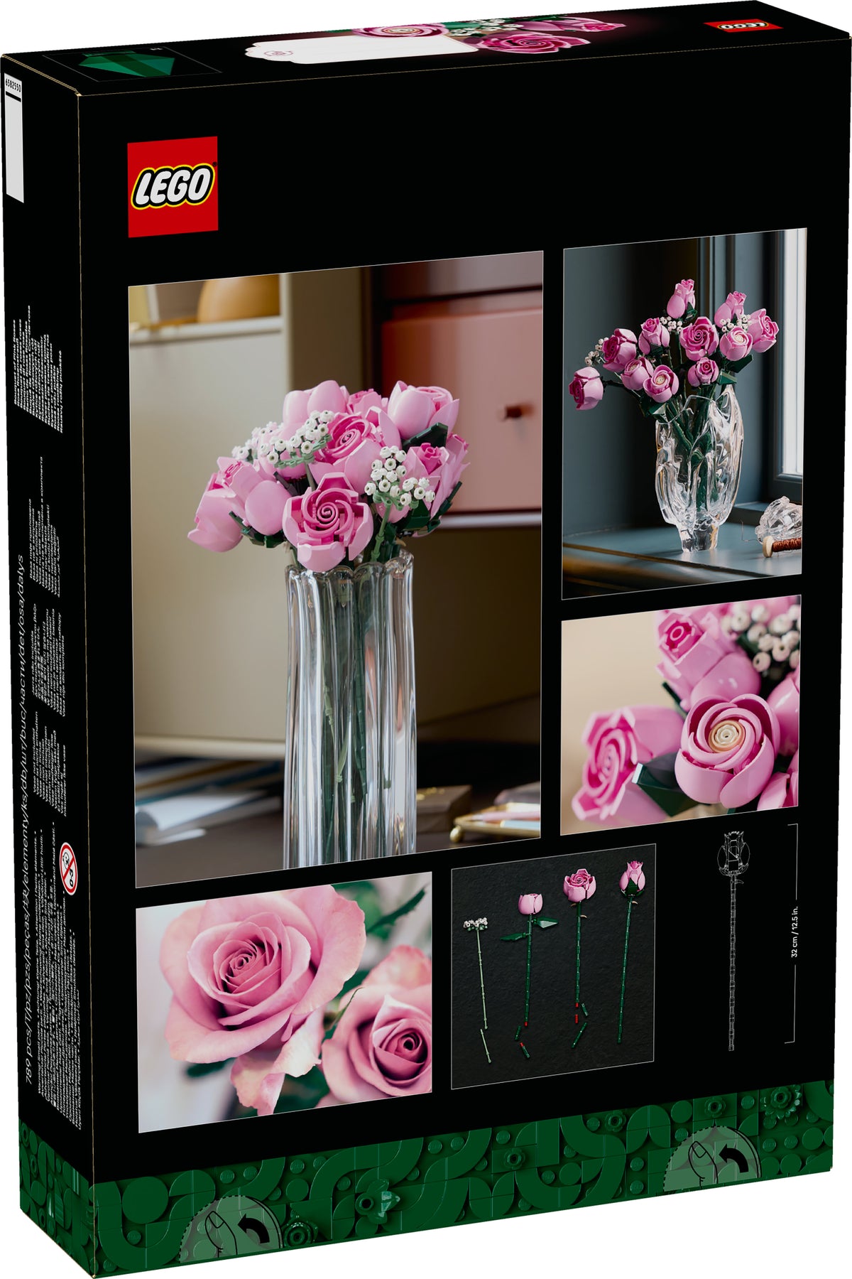 Botanicals 10374 bouquet di rose rosa