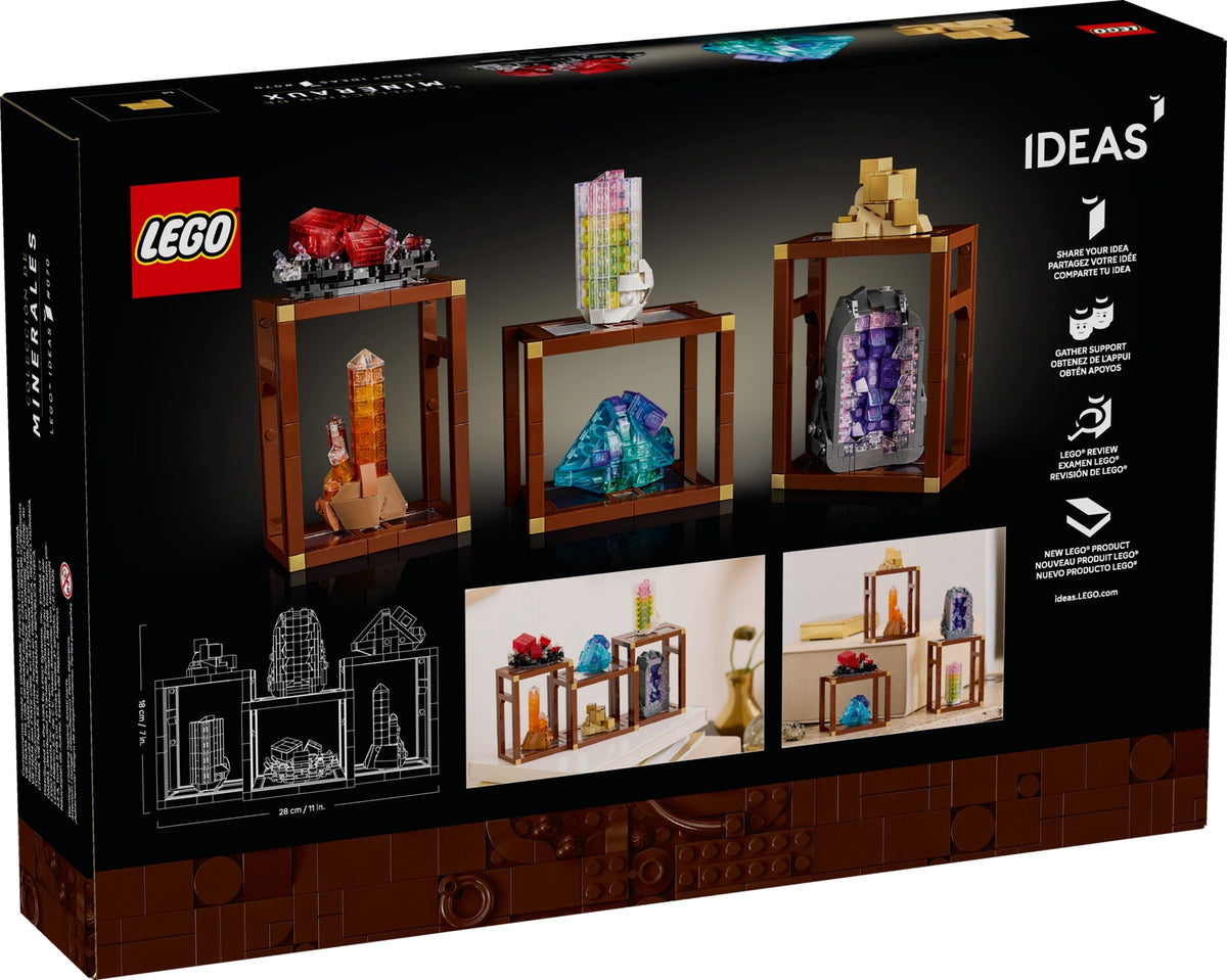 LEGO Ideas 21362 collezione di minerali