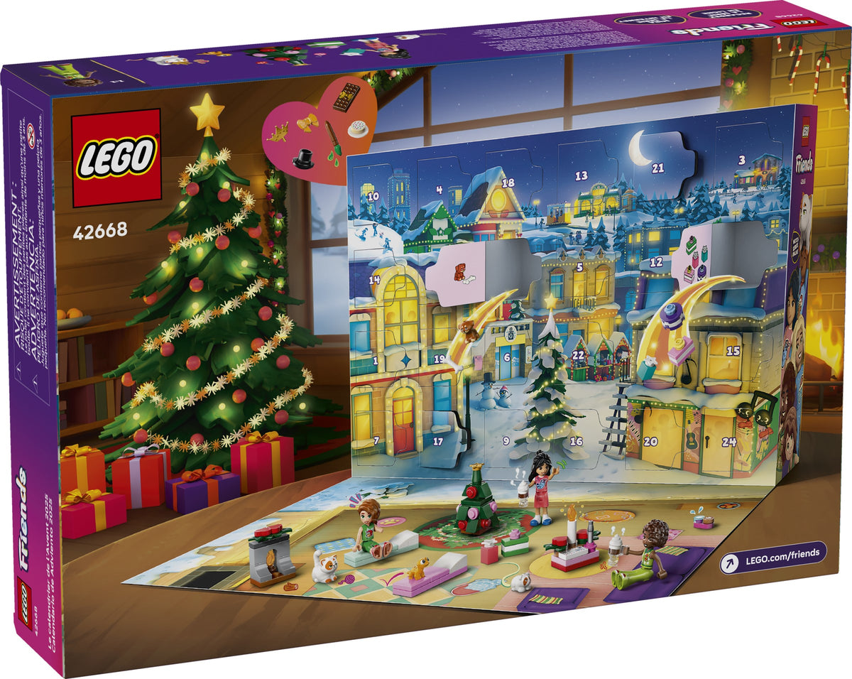 LEGO Friends 42668 lego friends calendario dell'avvento 2025