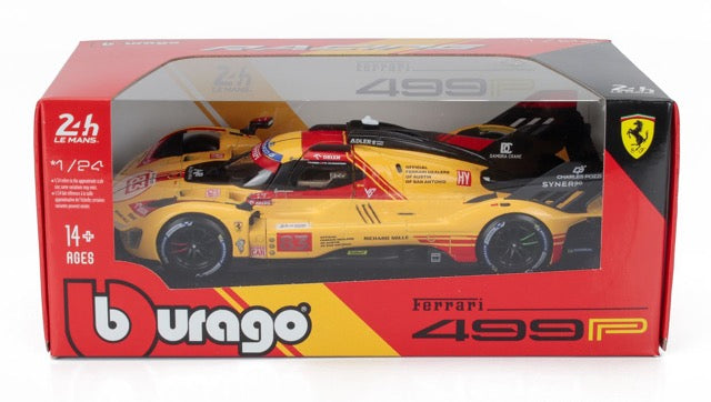 ferrari 499p 24h lmh hypercar 2024 #83 - 1:24
