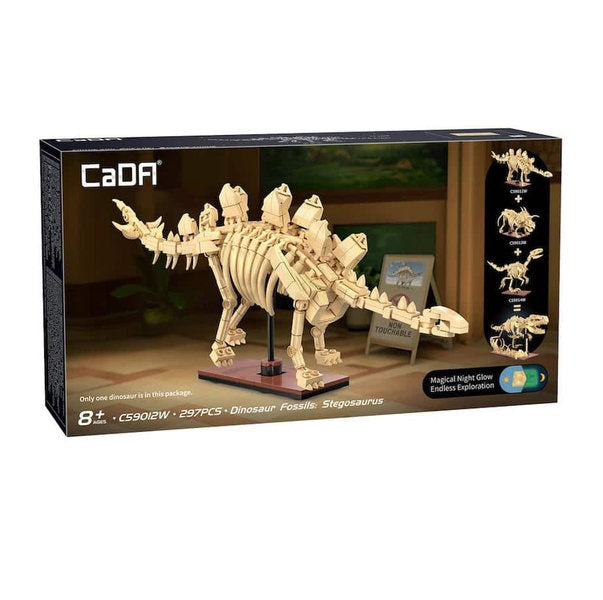cada - dinosaur fossils: stegosaurus - 279 pz.