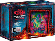 metamorphic art collection - stranger things - the upside down - puzzle con cornice led