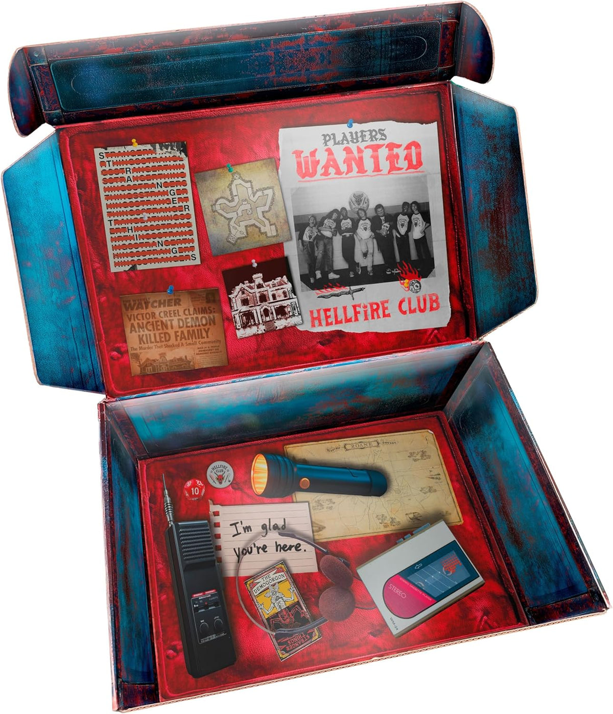metamorphic art collection - stranger things - vecna's curse - puzzle con cornice led