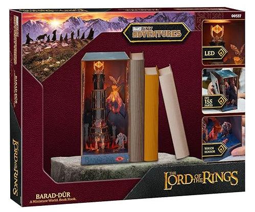 tiny adventures - book nook - il signore degli anelli, barad-dûr