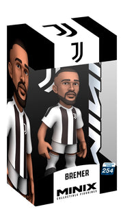 juventus - bremer - football stars 254 - minix collectible figurines 12cm