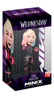 wednesday - enid cat suit - tv series 170 - minix collectible figurines 12cm