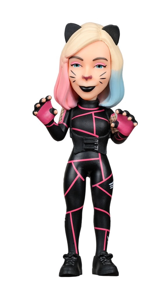 wednesday - enid cat suit - tv series 170 - minix collectible figurines 12cm