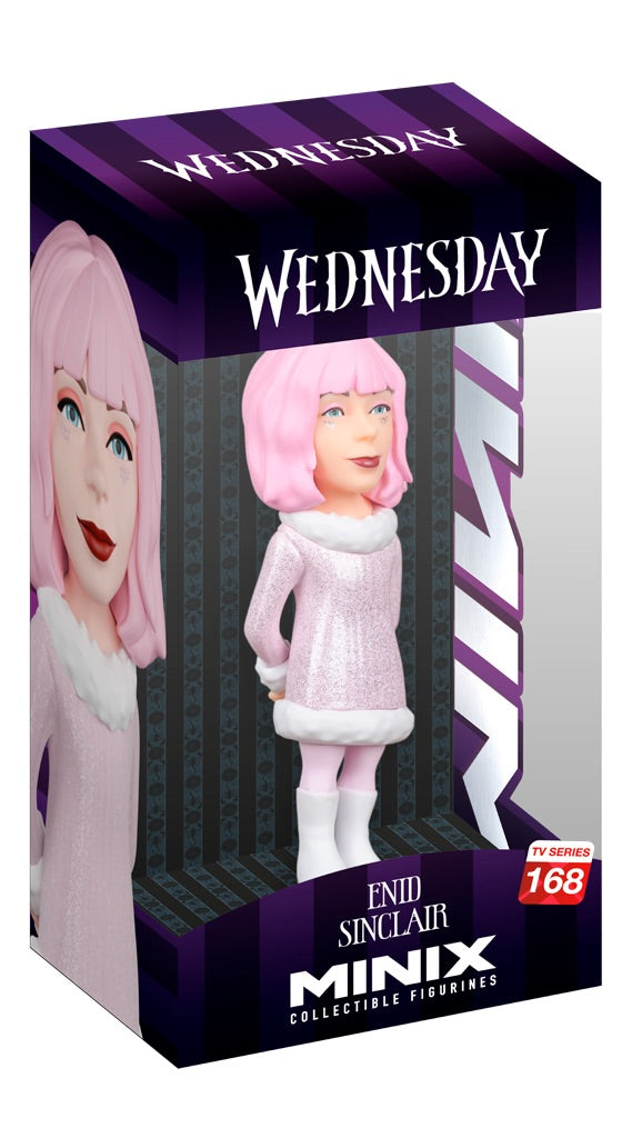 wednesday - enid ball dress - tv series 168 - minix collectible figurines 12cm