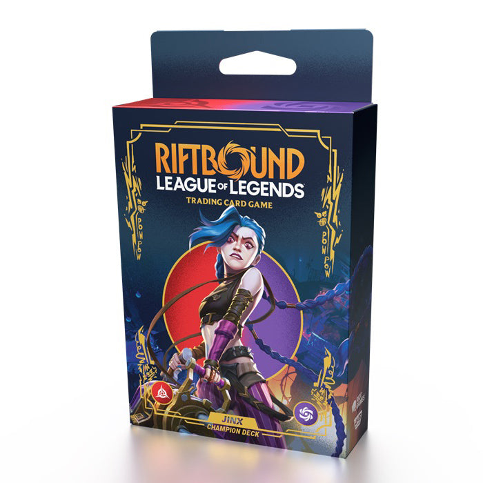 league of legends - riftbound: origins - champion deck: jinx (eng)