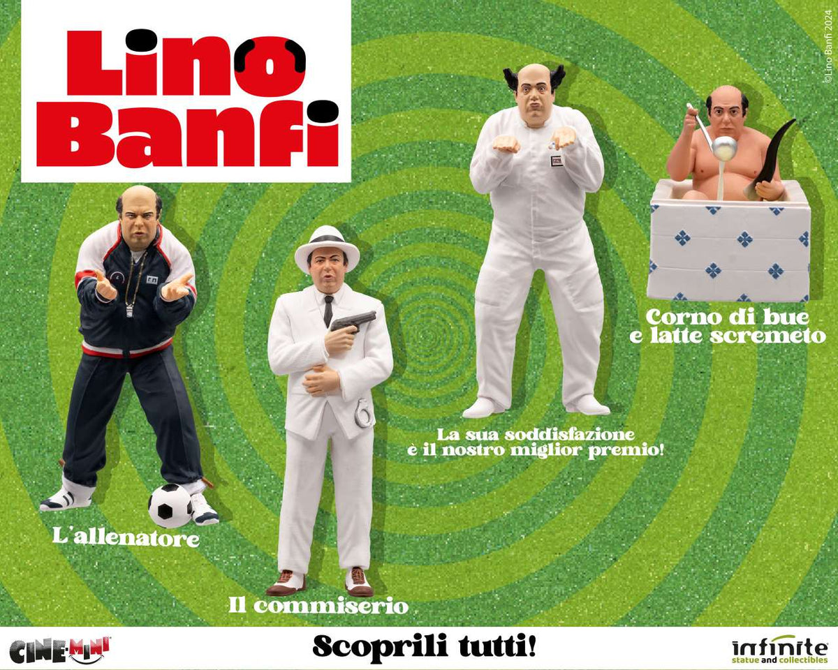 lino banfi - la sua soddisfazione è il nostro miglior premio - mini figure 10cm
