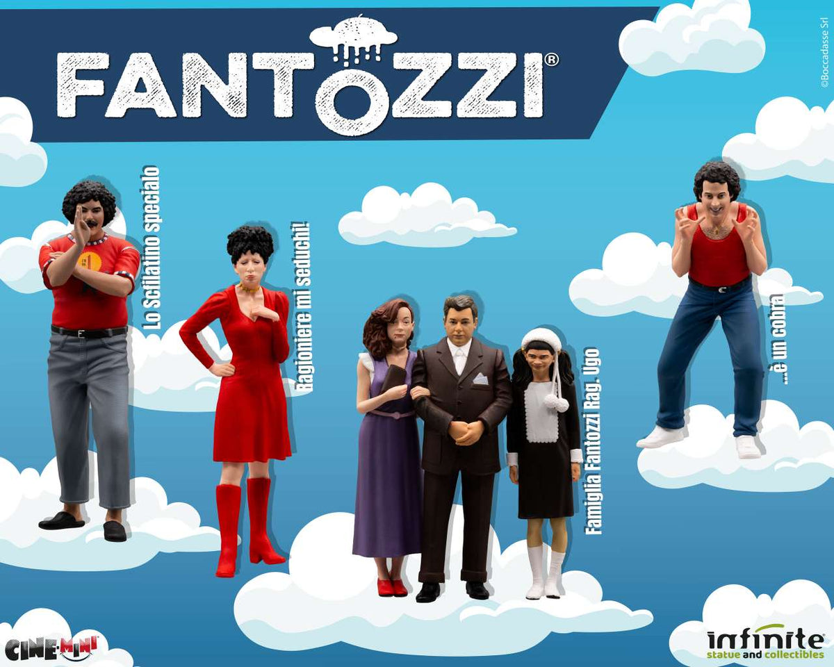 fantozzi - cecco lo scfilatino specialo - mini figure 10cm