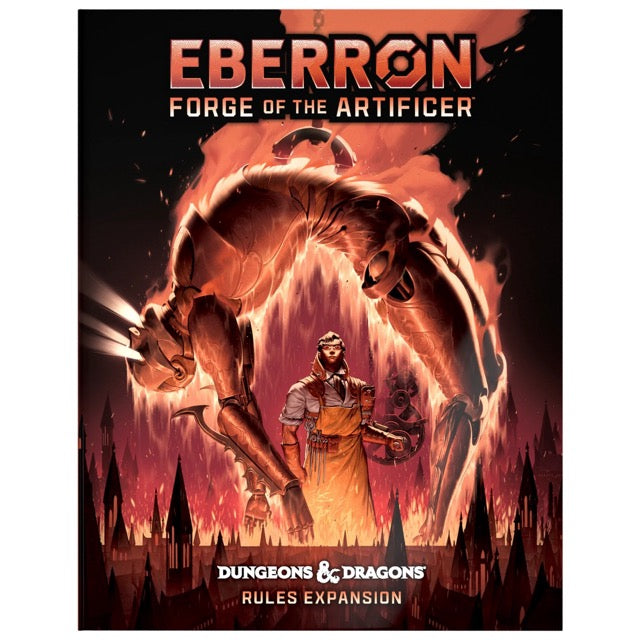 dungeons & dragons - eberron: forge of the artificer (eng) copertina alternativa