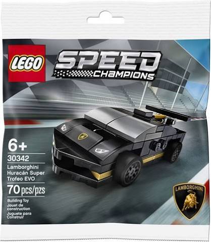 LEGO Speed Champions 30342 lamborghini huracan super trofeo evo
