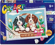 creart serie d - picnic con i cuccioli