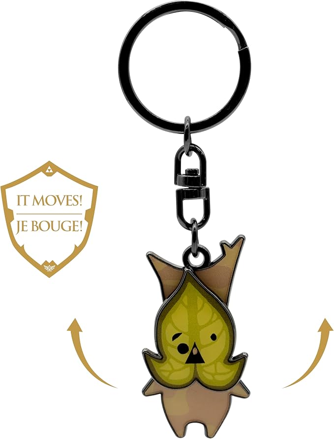 the legend of zelda - portachiavi meccanico - "korok"
