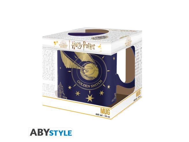 harry potter - tazza 460ml - boccino d'oro