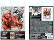 attack on titan - diorama acryl - eren vs gigante colossale