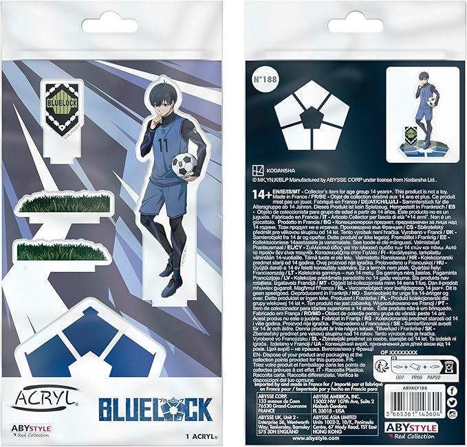 blue lock - figure acryl - isagi yoichi