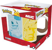 pokémon - tazza 320ml - pikachu & kanto starters