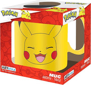 pokémon - tazza 460ml - pikachu face