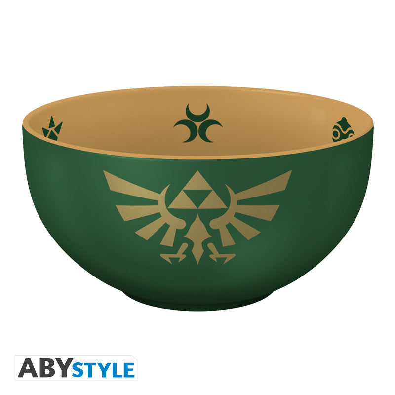 the legend of zelda - ciotola 600ml - stemma hylian