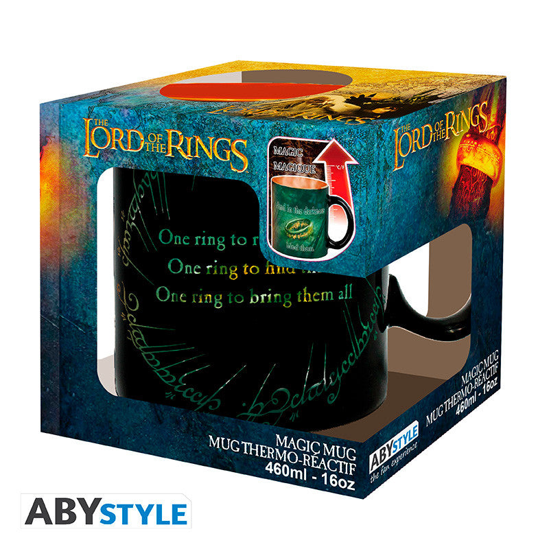 il signore degli anelli - tazza termosensibile 460ml - sauron