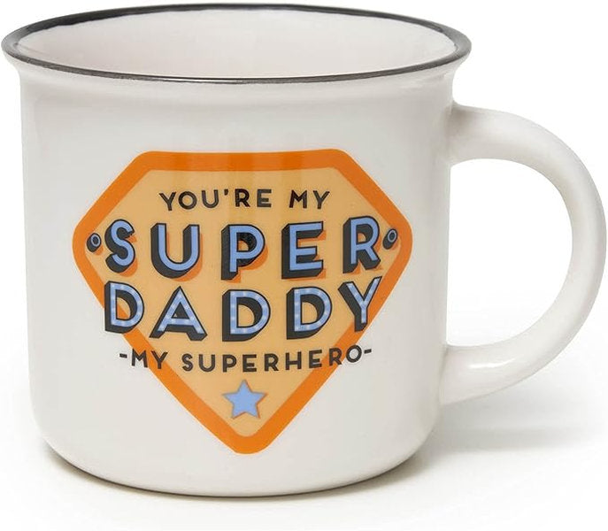 tazza in porcellana - cup-puccino - super daddy