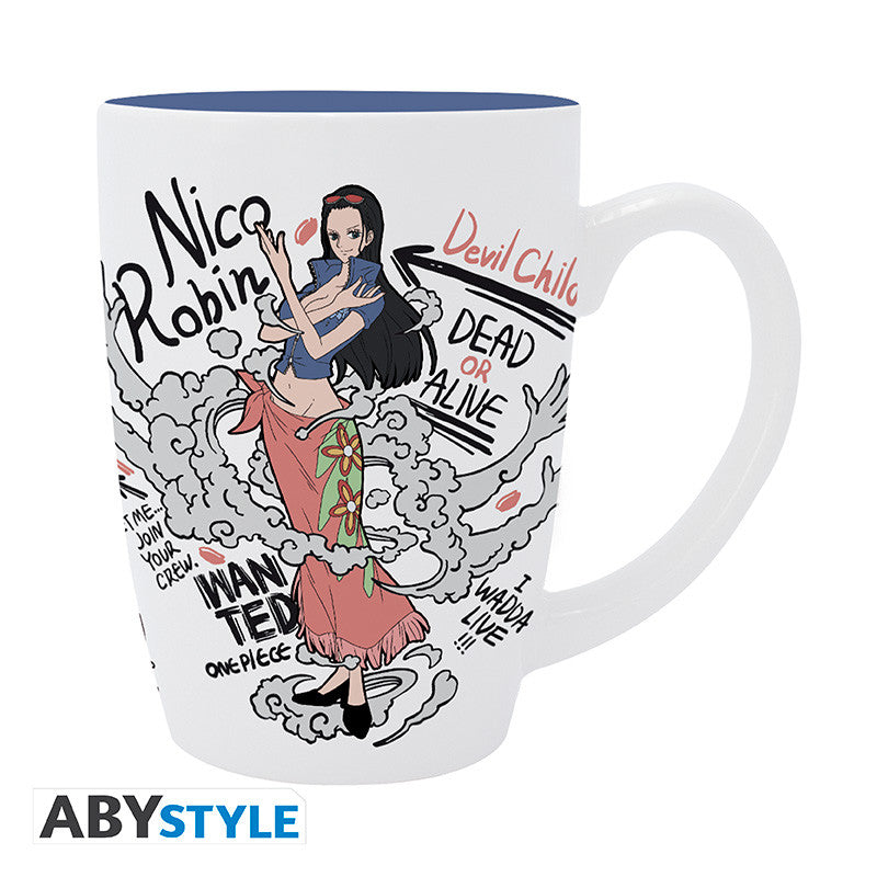 one piece - tazza 400ml - nico robin