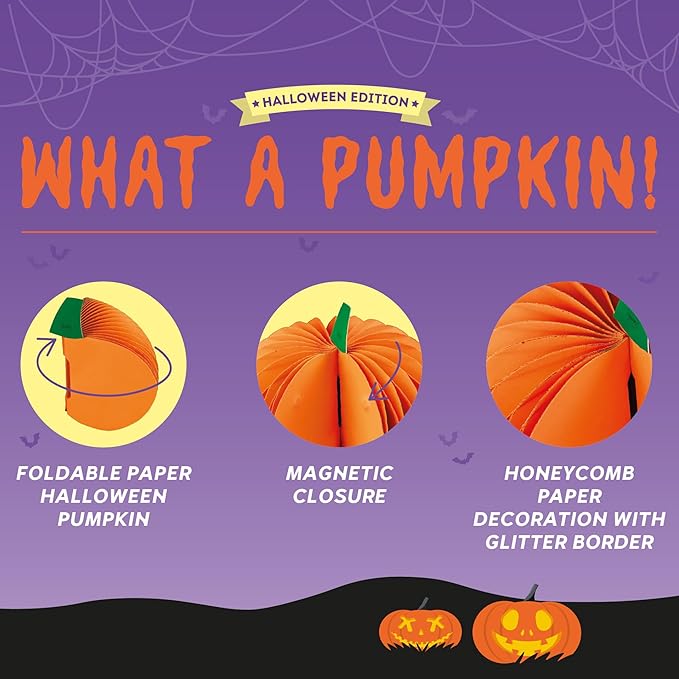 zucca di halloween pieghevole - what a pumpkin!