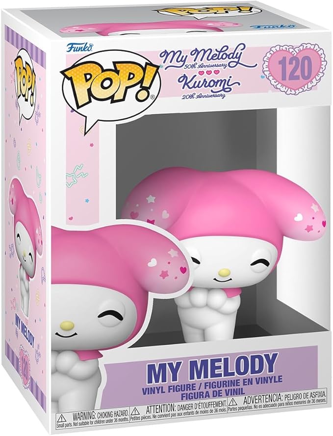 hello kitty and friends - my melody anniversary 9cm - funko pop! 120