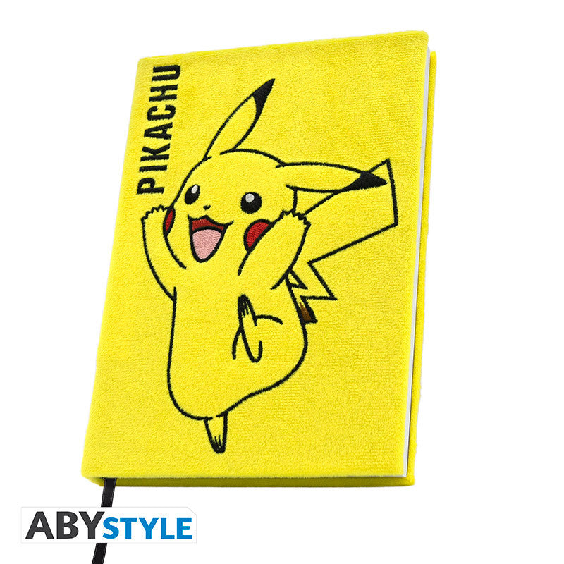 pokémon - quaderno peluche a5 - pikachu