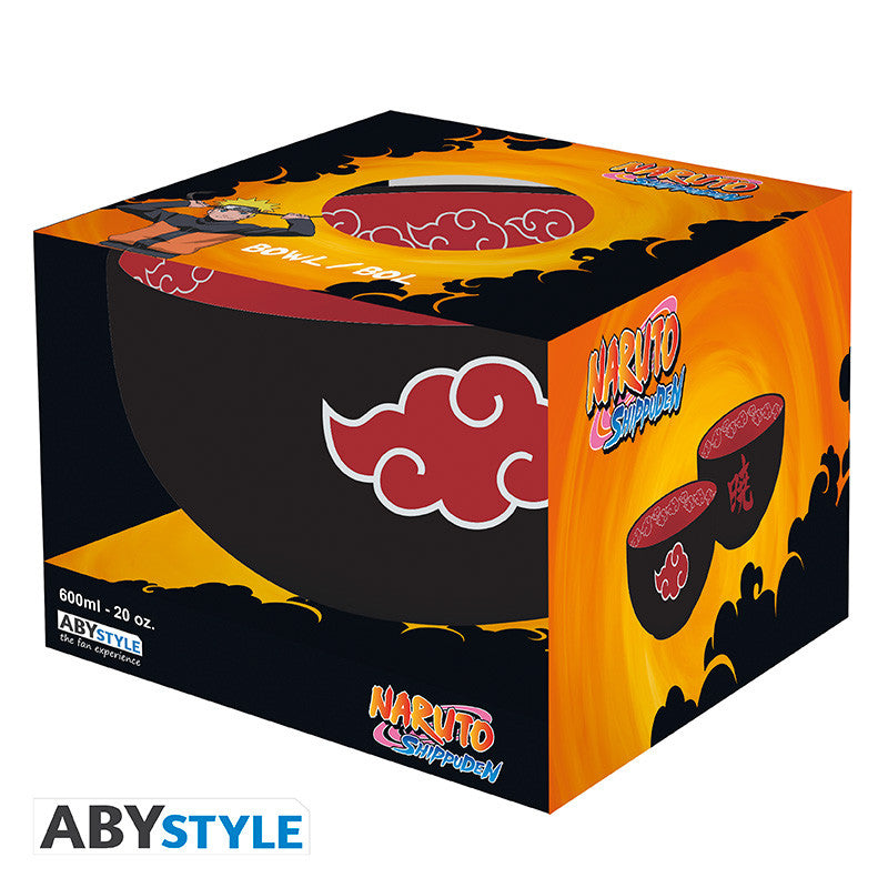 naruto shippuden - ciotola 600ml - simboli akatsuki