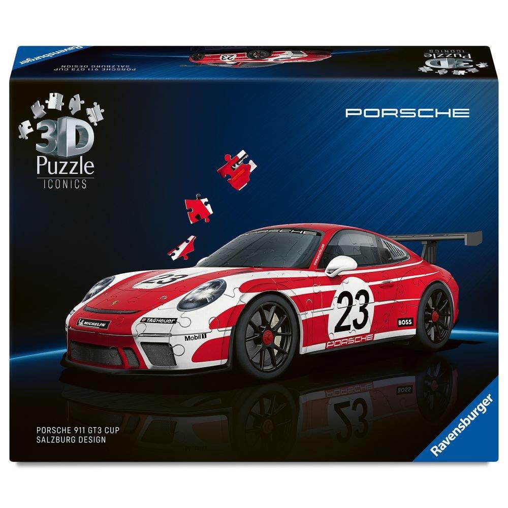 porsche 911 gt3 cup salzburg - puzzle 3d