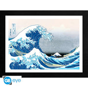 hokusai - copertina stampata e incorniciata 30x40cm