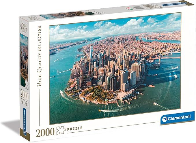 lower manhattan new york - puzzle 2000 pezzi