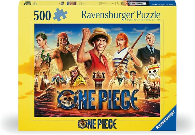 one piece netflix - puzzle 500 pezzi