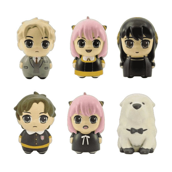 spy x family - squish hero blind bag - 1 personaggio assortito