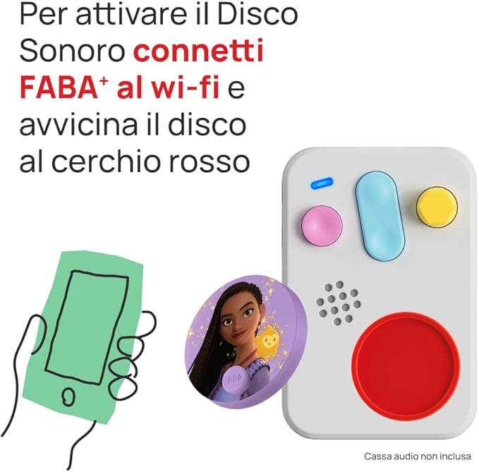 faba raccontastorie - disco sonoro disney - wish