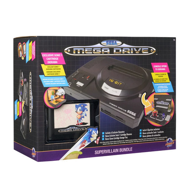 console heroes - mega drive console boss level with sonic 1