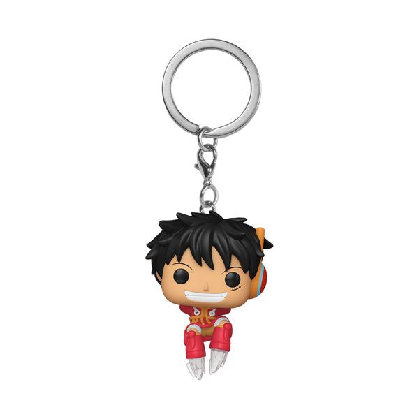 one piece - luffy (egghead) 4cm - funko pocket pop! portachiavi