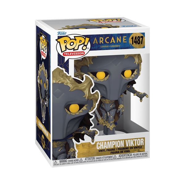 arcane league of legends - viktor 9cm - funko pop! 1487