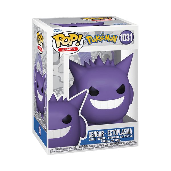 pokémon - gengar 9cm - funko pop! 1031