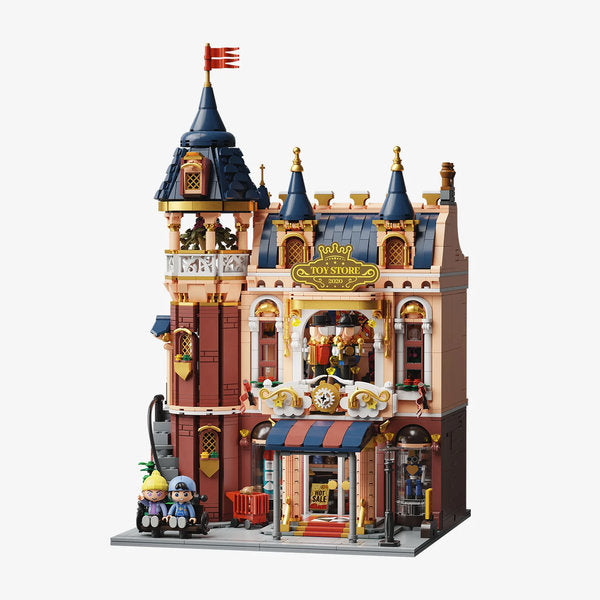 edifici modulari - negozio di giocattoli
