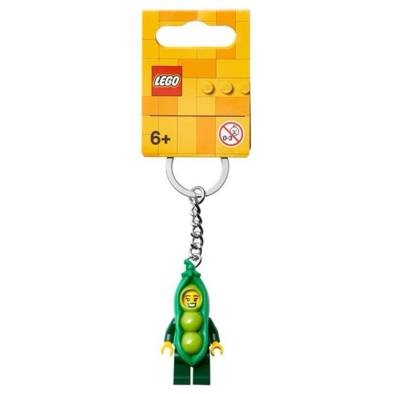 Gadget pisello portachiavi con torcia led