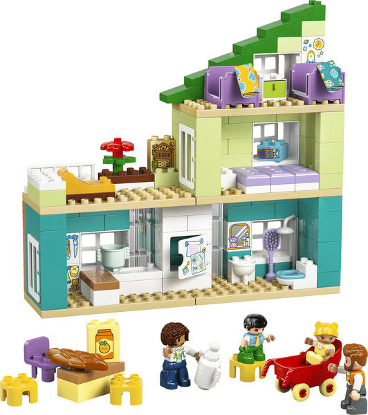 LEGO Duplo 10470 casa familiare moderna 3 in 1 con personaggi