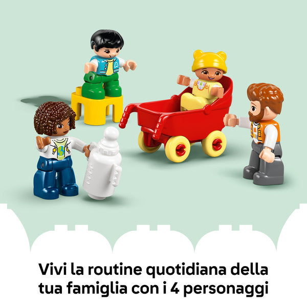 LEGO Duplo 10470 casa familiare moderna 3 in 1 con personaggi