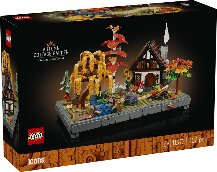 LEGO Icons 11372 giardino autunnale del cottage