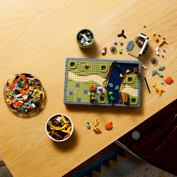 LEGO Icons 11372 giardino autunnale del cottage