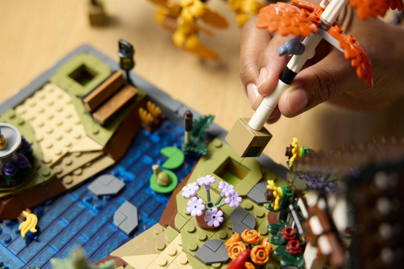 LEGO Icons 11372 giardino autunnale del cottage