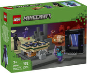 LEGO Minecraft 21584 viaggio nel portale del nether e dell’end